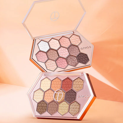 Honeycomb Earth Tones 12-Color Eyeshadow Palette