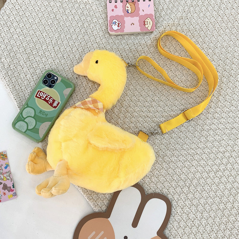 Plush Silly Goose Handbag