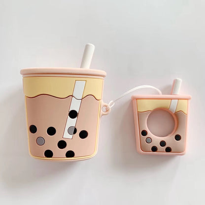 Boba Milk Tea Silicone Airpods 2 Case