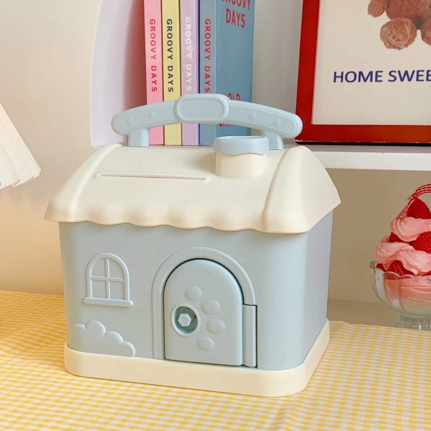 Mini House Shaped Piggy Bank