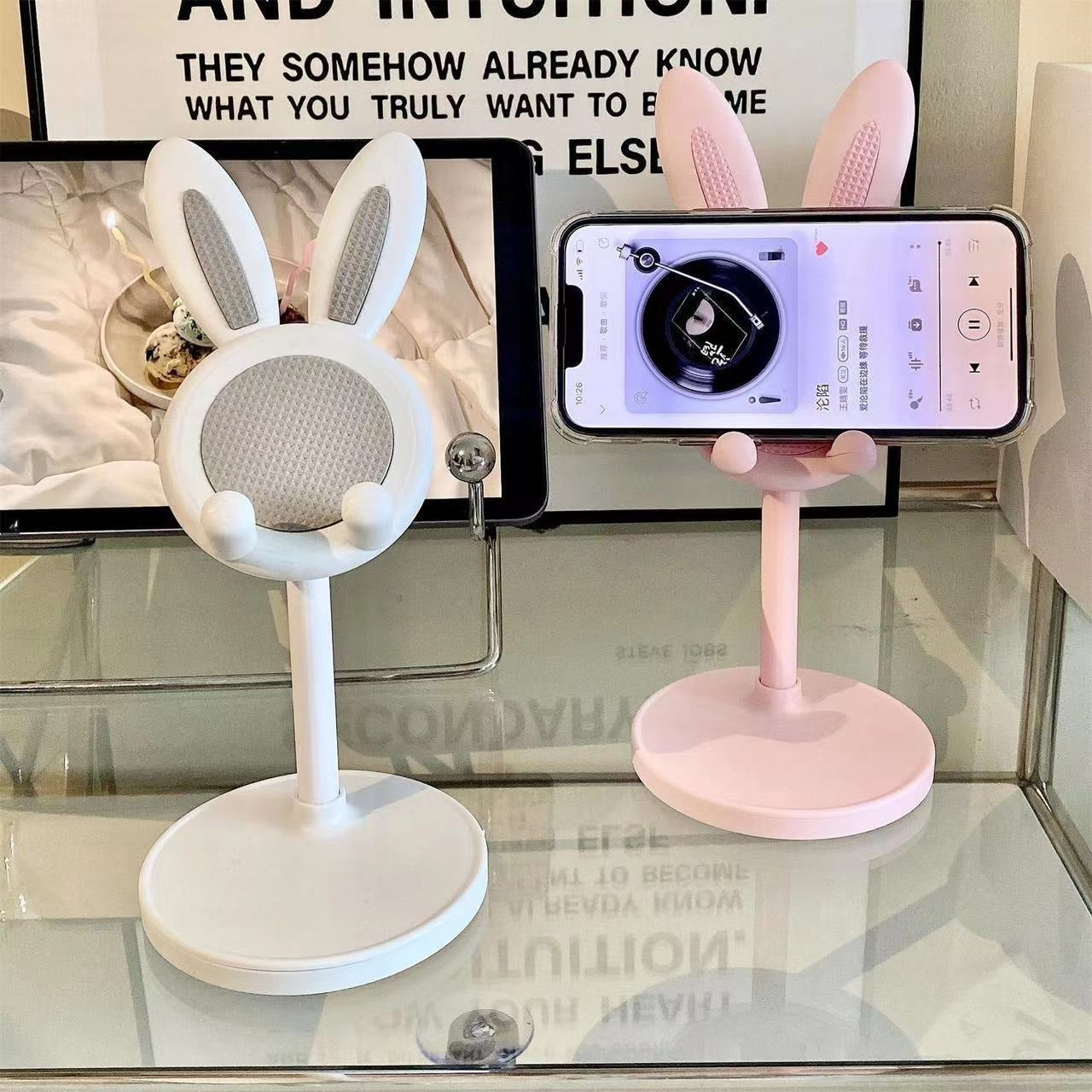 Bunny Desktop Mobile Phone Stand