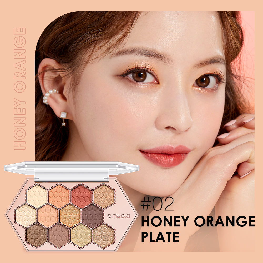 Honeycomb Earth Tones 12-Color Eyeshadow Palette