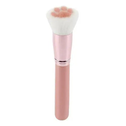 Cat Paw Foundation Makeup Brush Pink