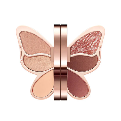 Butterfly Shimmer Eye Shadow Palette Compact