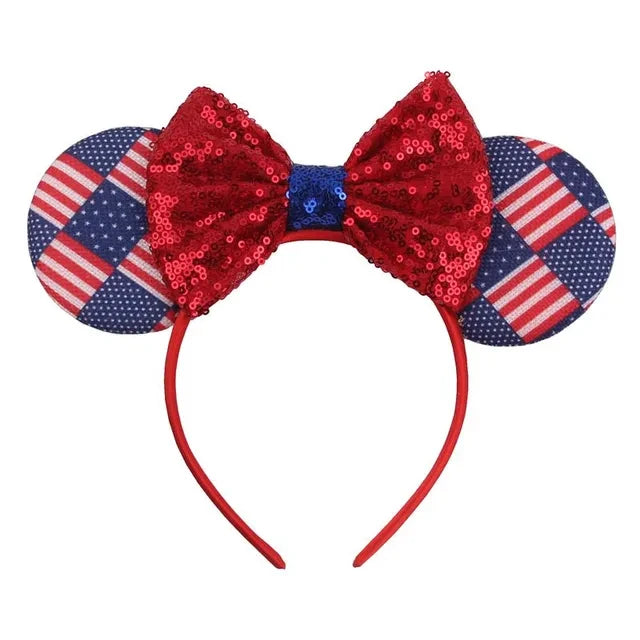 Patriotic Mouse Ears Headband Collection 4