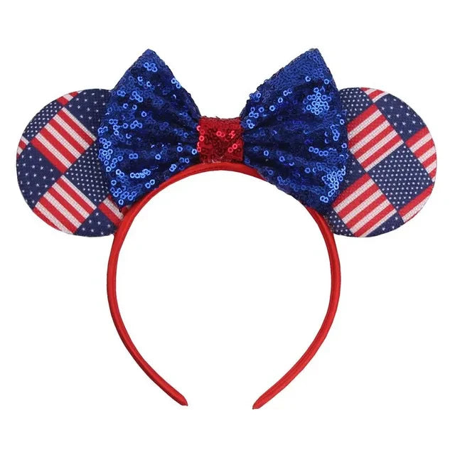 Patriotic Mouse Ears Headband Collection 3