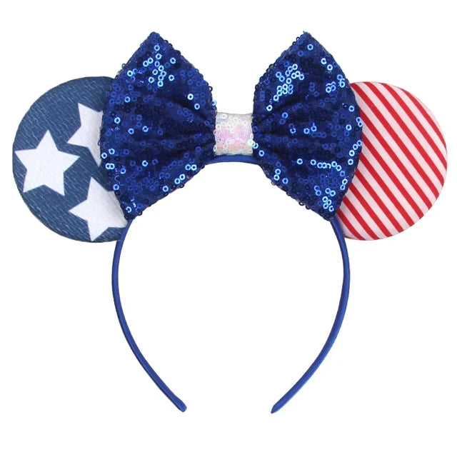 Patriotic Mouse Ears Headband Collection 6