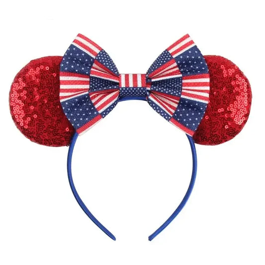 Patriotic Mouse Ears Headband Collection 1