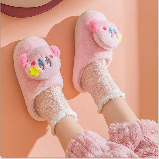 Kirby Slippers Non-Slip House Shoes