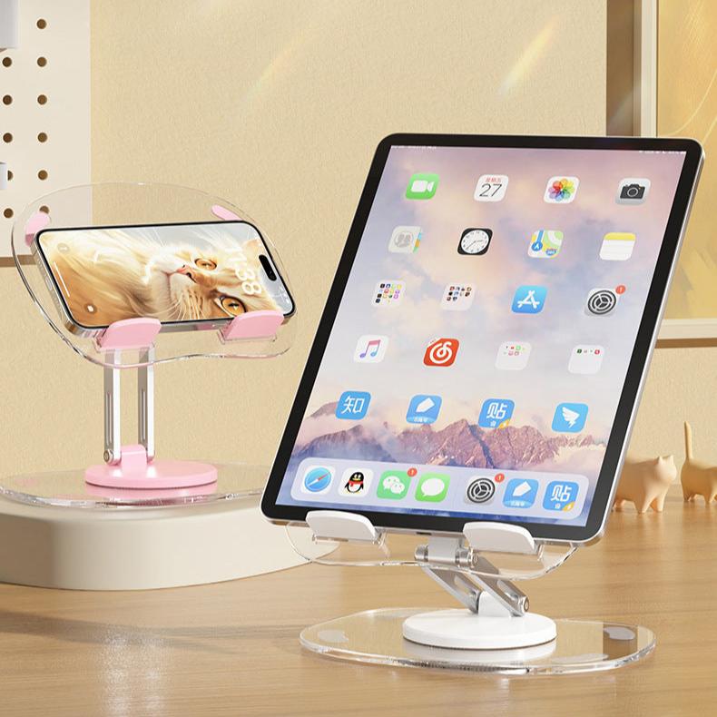 Acrylic Rotating Tablet Stand