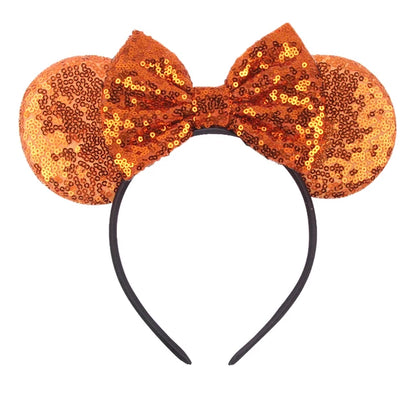 Solid Colors Mouse Ears Headband Collection 18