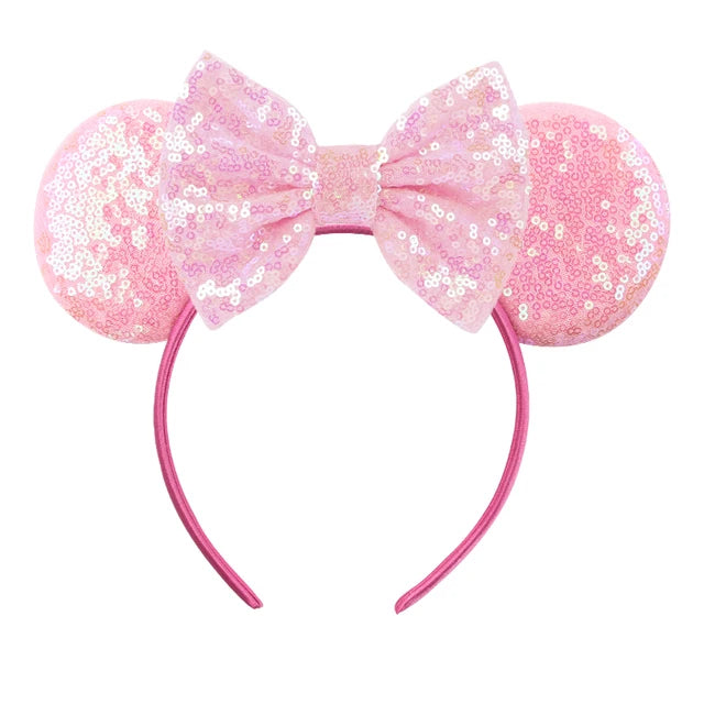 Solid Colors Mouse Ears Headband Collection 34
