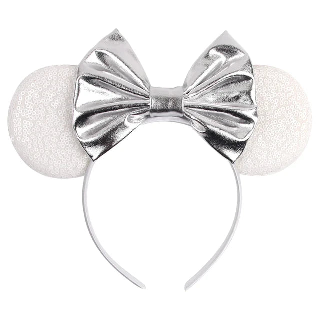 Solid Colors Mouse Ears Headband Collection 10
