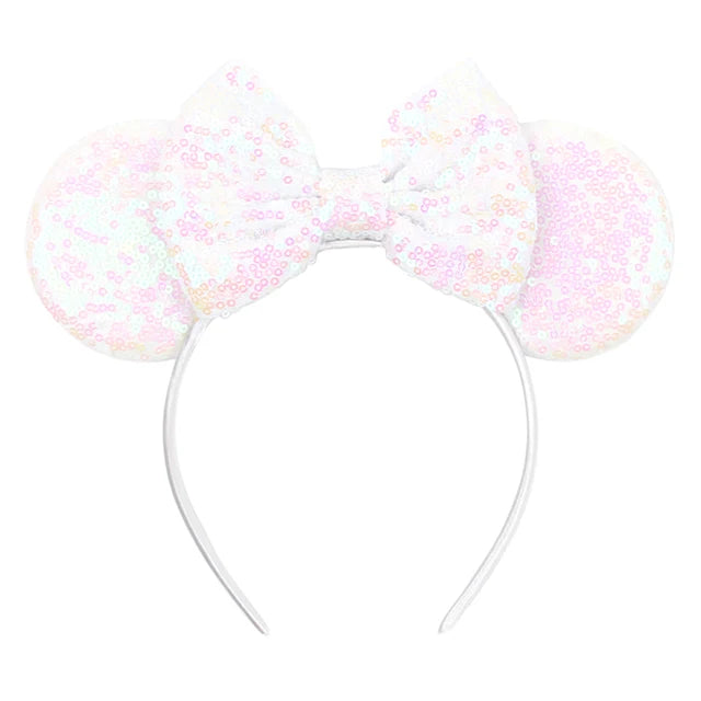 Solid Colors Mouse Ears Headband Collection 37
