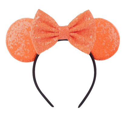 Solid Colors Mouse Ears Headband Collection 35