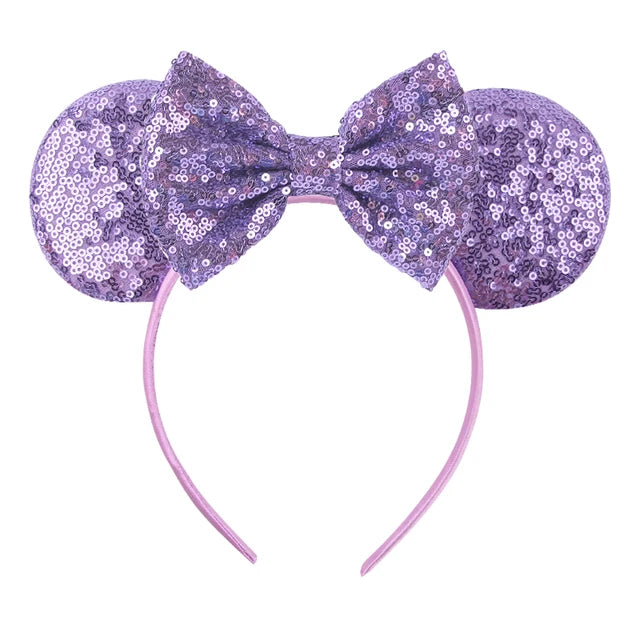 Solid Colors Mouse Ears Headband Collection 29