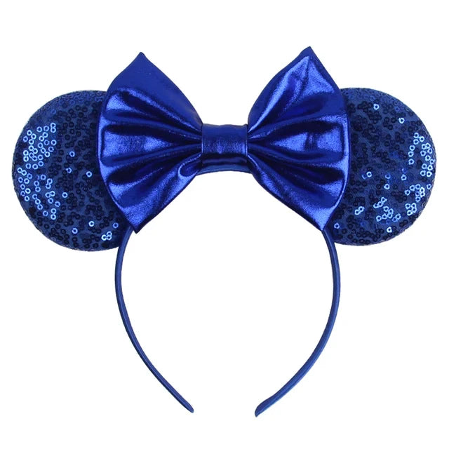 Solid Colors Mouse Ears Headband Collection 15