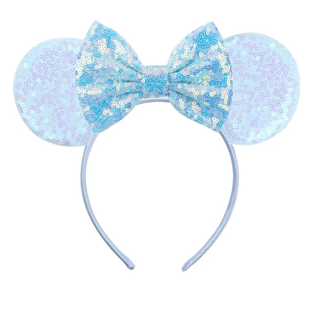 Solid Colors Mouse Ears Headband Collection 33