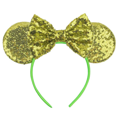 Solid Colors Mouse Ears Headband Collection 39