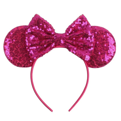 Solid Colors Mouse Ears Headband Collection 6