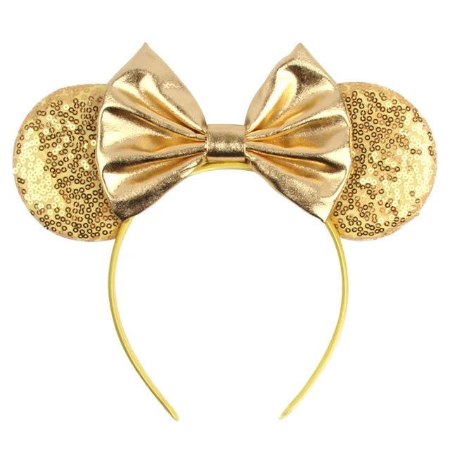 Solid Colors Mouse Ears Headband Collection 14