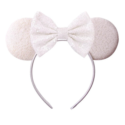 Solid Colors Mouse Ears Headband Collection 38