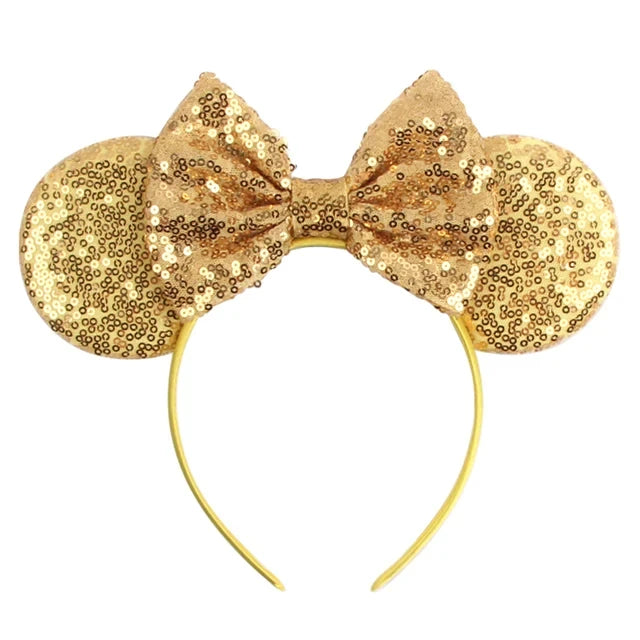 Solid Colors Mouse Ears Headband Collection 7