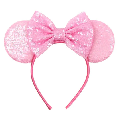 Solid Colors Mouse Ears Headband Collection 19