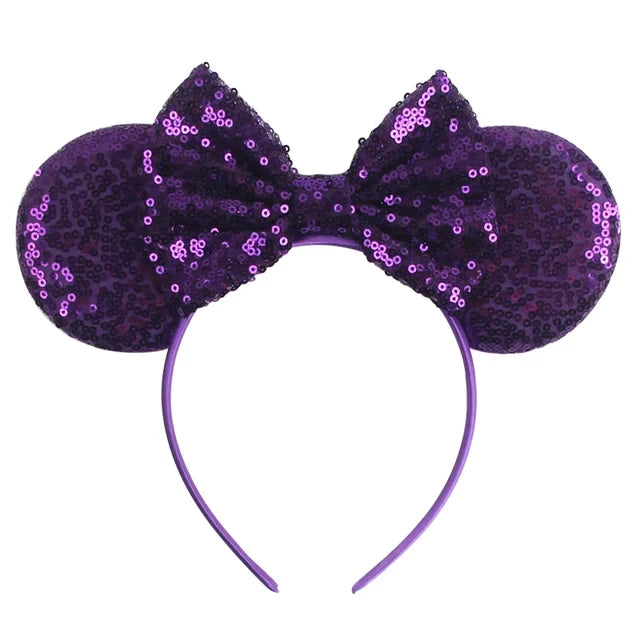 Solid Colors Mouse Ears Headband Collection 9