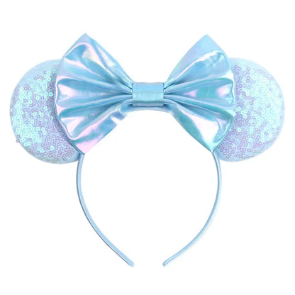 Solid Colors Mouse Ears Headband Collection 24