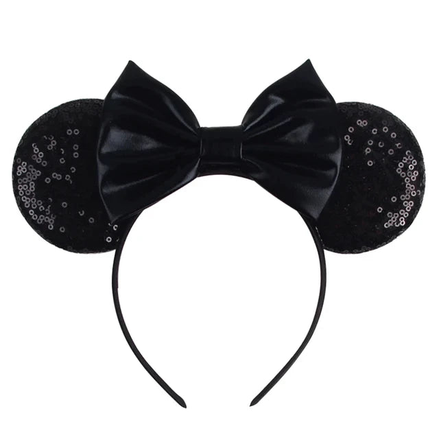 Solid Colors Mouse Ears Headband Collection 17