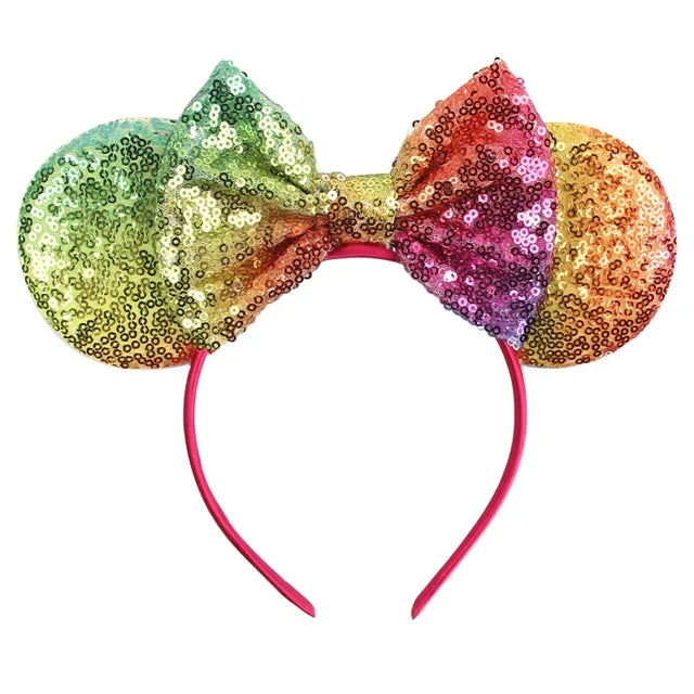 Solid Colors Mouse Ears Headband Collection 27