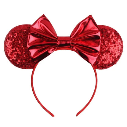 Solid Colors Mouse Ears Headband Collection 11