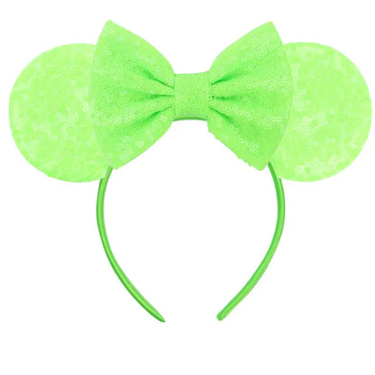 Solid Colors Mouse Ears Headband Collection 32