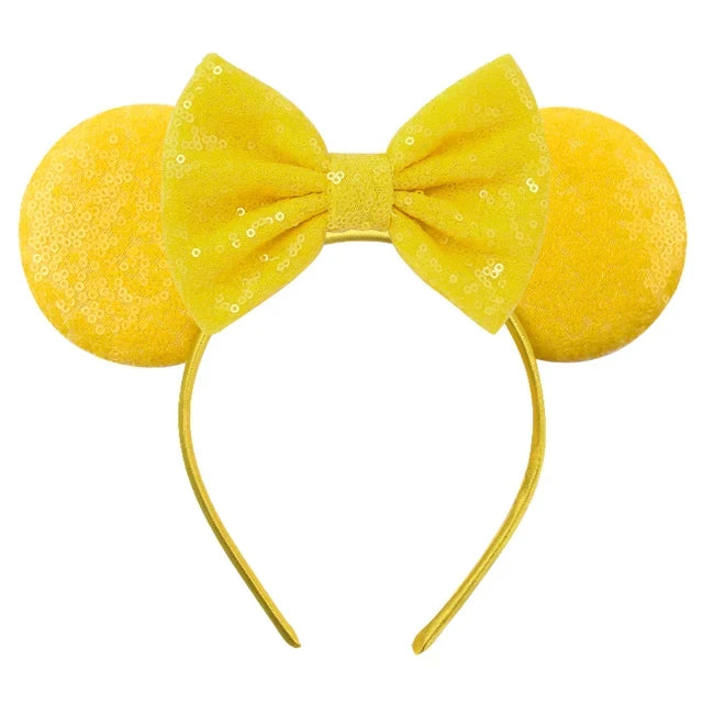 Solid Colors Mouse Ears Headband Collection 22