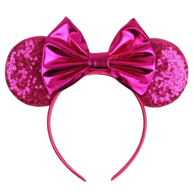 Solid Colors Mouse Ears Headband Collection 13