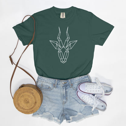 Geometric Antelope Comfort Colors Tee