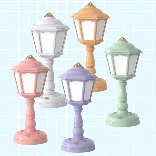 Retro Mini Street Lamp Night Light Desk Lamp