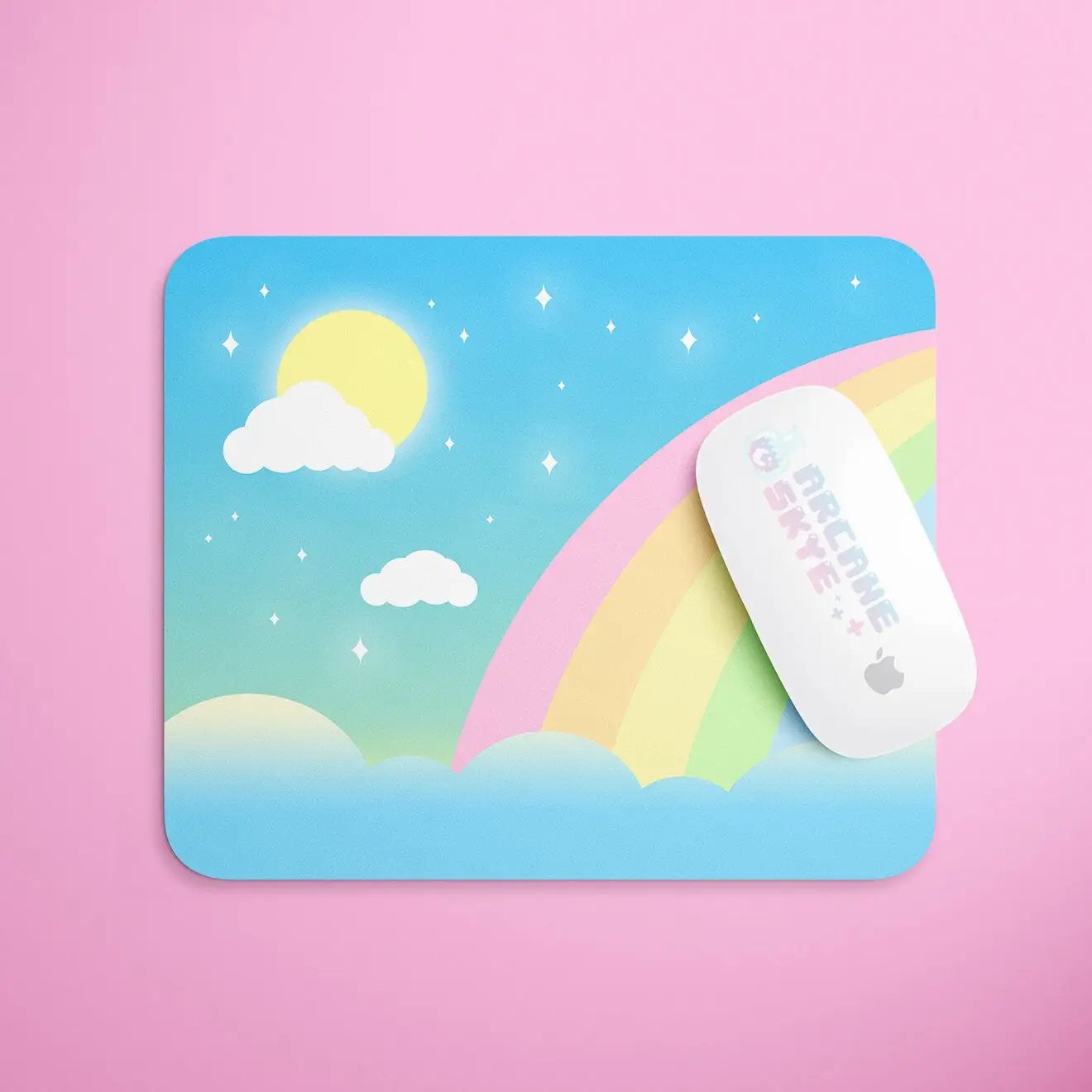 Daytime Rainbow Mousepad